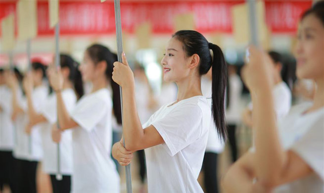 Students trained for upcoming 13th Chinese National Games