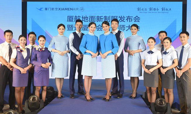 Xiamen Airlines launches new collection of uniforms