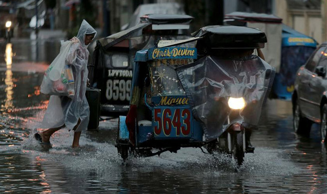 Tropical Storm Hato enhances monsoon in northern Philippines