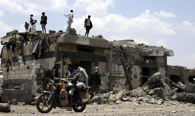 At least 35 killed in Saudi-led airstrike on hotel in Yemen's capital