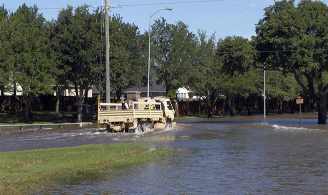 Torrential rain in Texas results in heavy flooding and damages