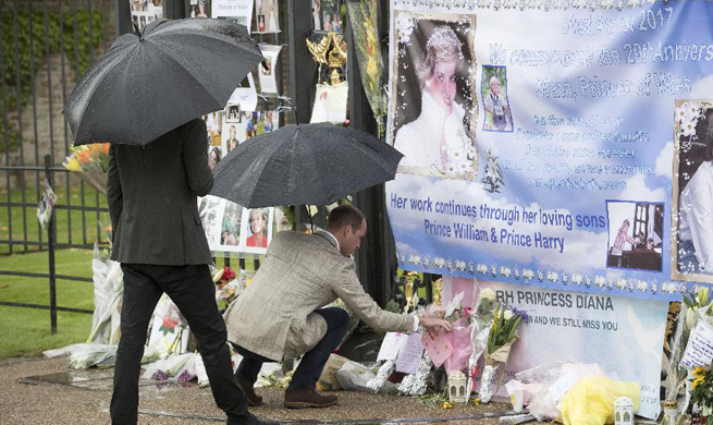 20th anniv. of death of Princess Diana marked in London
