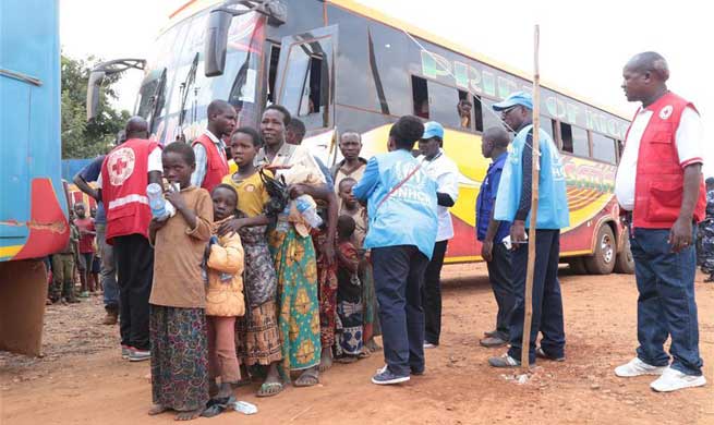 Burundi receives 1st batch of refugees from Tanzania