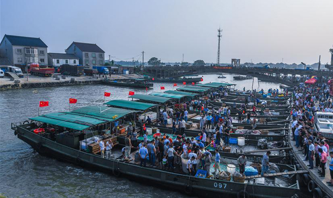 Fishing season of Taihu lake starts in China's Zhejiang