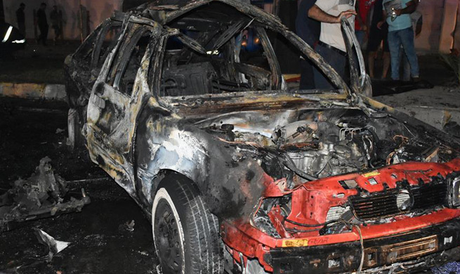 3 killed, 9 wounded in suicide car bombing in Kirkuk, Iraq