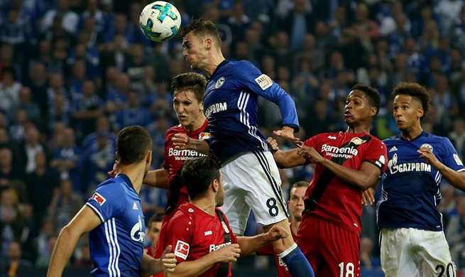 Schalke 04 and Bayer Leverkusen draw 1-1 at German Bundesliga