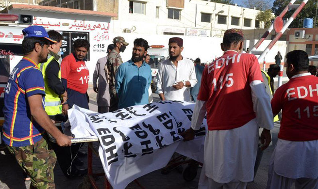 Gunmen kill five in SW Pakistan