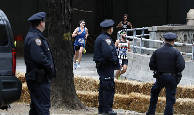 New York City Marathon held in tight security in wake of terrorist attack