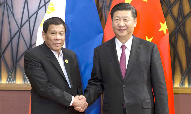 Xi, Duterte meet on strengthening China-Philippines ties
