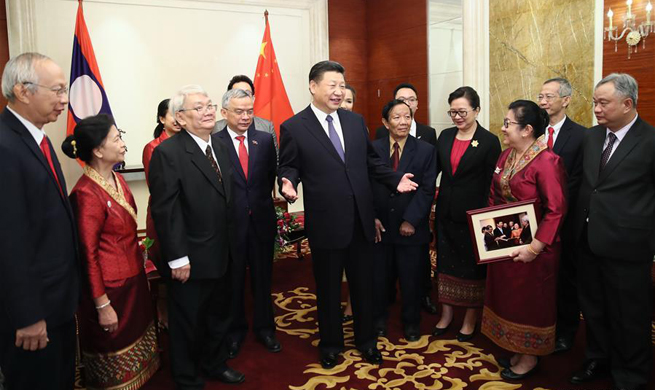 Chinese president urges young generations to advance China-Laos 
friendship