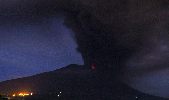 Indonesia raises volcano alert status in Bali to highest, closes airport