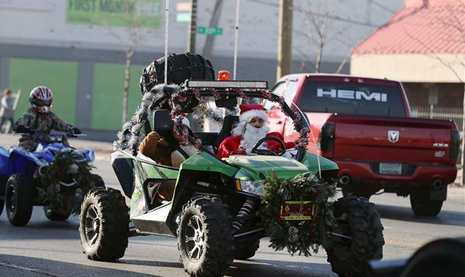Chicagoland Toys for Tots Motorcycle Parade held in U.S.