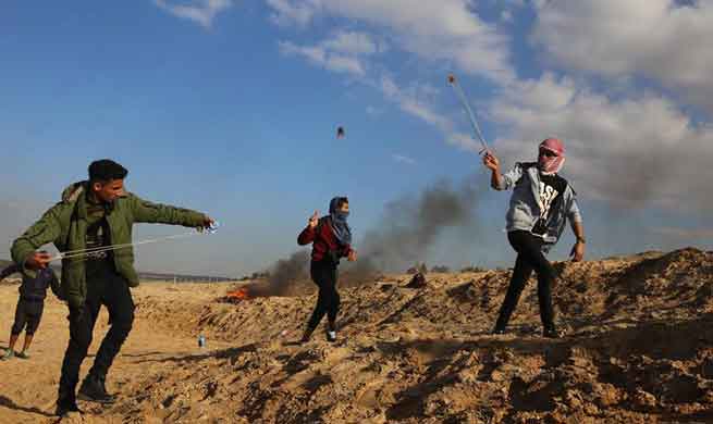 4,500 Palestinians participate in anti-Israel riots across Gaza