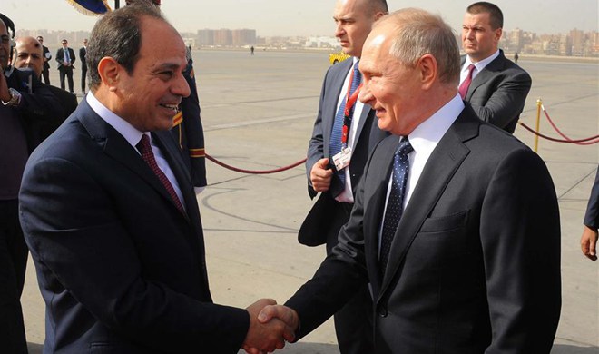 Sisi, Putin tackle wide-range thorny issues fueling regional chaos