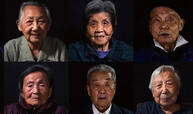 Pic story: Survivors of Nanjing Massacre