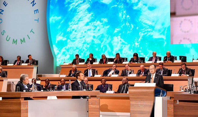 One Planet Summit held in Paris