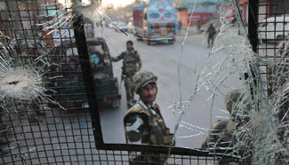 Indian-controlled Kashmir militant ambush leaves 3 border guards dead