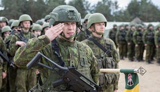 Opening ceremony of Iron Wolf 2016 held in Lithuania