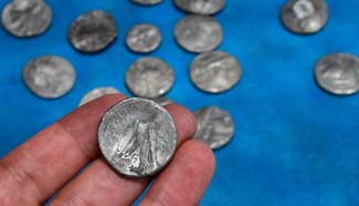"Rare" trove of silver coins unearthed in Israel