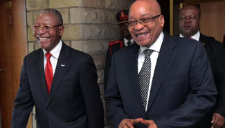 Zuma in Lesotho for consultations on SACU