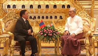 Myanmar, Mongolia vow to enhance bilateral cooperation