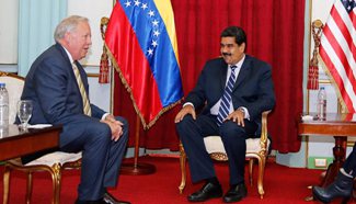 Maduro meets with U.S. under secretary of State for Political Affairs