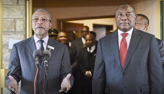 Lesotho's PM meets with S.African Deputy President in Maseru