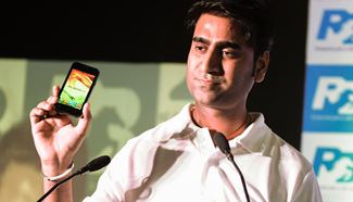 Economical smartphone kicks off delivery in India