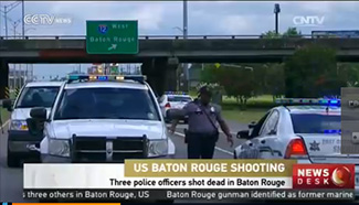 Three police officers shot dead in Baton Rouge