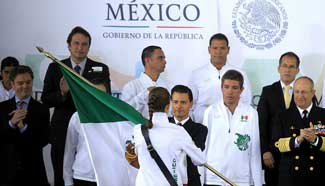 Mexico holds flag-bearing ceremony for Olympic, Paralympic delegations
