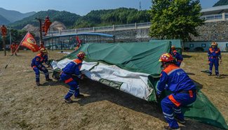 Emergency disaster relief drill conducted in E China