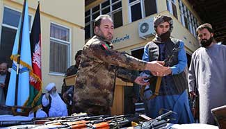 Surrender ceremony held in Afghanistan