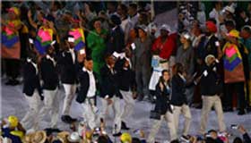 First ever refugee team competes at the Olympic Games