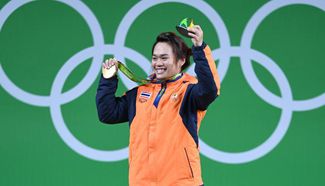Weightlifter Srisurat takes second gold for Thailand at Rio Olympics