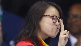 Swimmer Fu Yuanhui becomes a hit on social media