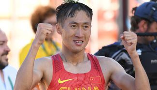 China's Wang Zhen wins men's 20km race walk gold at Rio Olympics