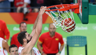 Spain defeats Lithuania in men's basketball preliminary round