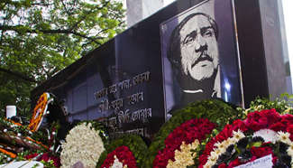 41st death anniv. of Bangladesh's founding father marked in Dhaka