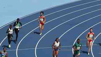 China's Wang Chunyu competes during women's 800m