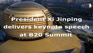 Live: President Xi Jinping delivers keynote speech at B20 Summit