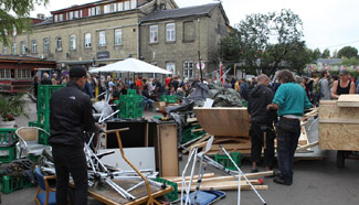 Drug-dealing stalls in Copenhagen's Christiania torn down