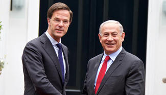 Dutch PM meets with Israeli counterpart in the Hague