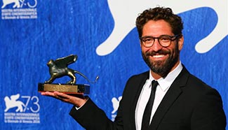 Award winners photocall of Venice Film Festival held in Italy