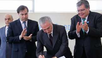 Brazil ratifies Paris climate change agreement