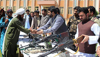 20-member Taliban group surrunder to Afghanistan gov't