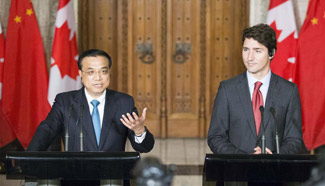 Premier Li Keqiang makes his first visit to Canada