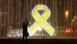 Childhood Cancer Awareness Month marked in Zagreb,Croatia