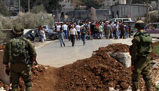 Israeli forces close main entrances of three villages of Nablus