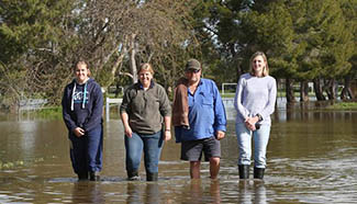 Flood hits New South Wales in Australia