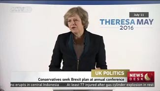 Conservatives seek Brexit plan at annual conference